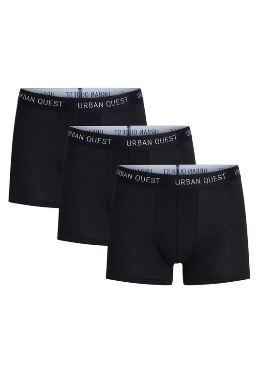 3-pak Bambus Tights til mænd sort