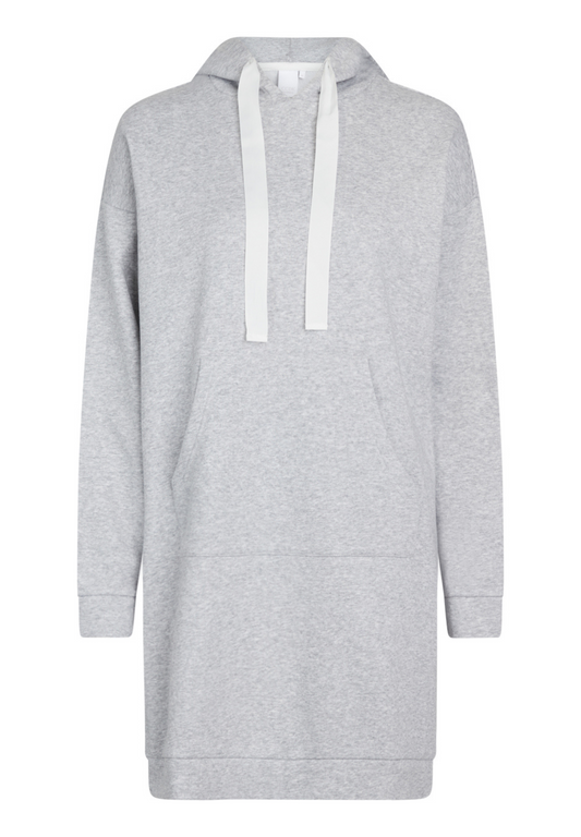 Alma Sweatkjole Grå Melange